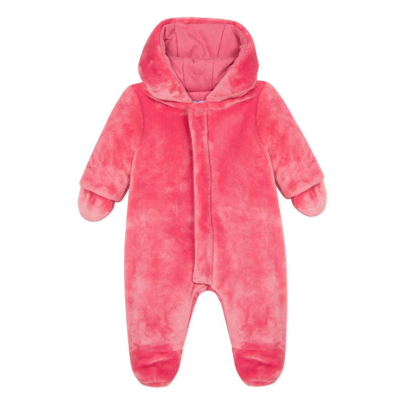 Pilote fausse fourrure rose blush naissance Absorba Aucune nuance