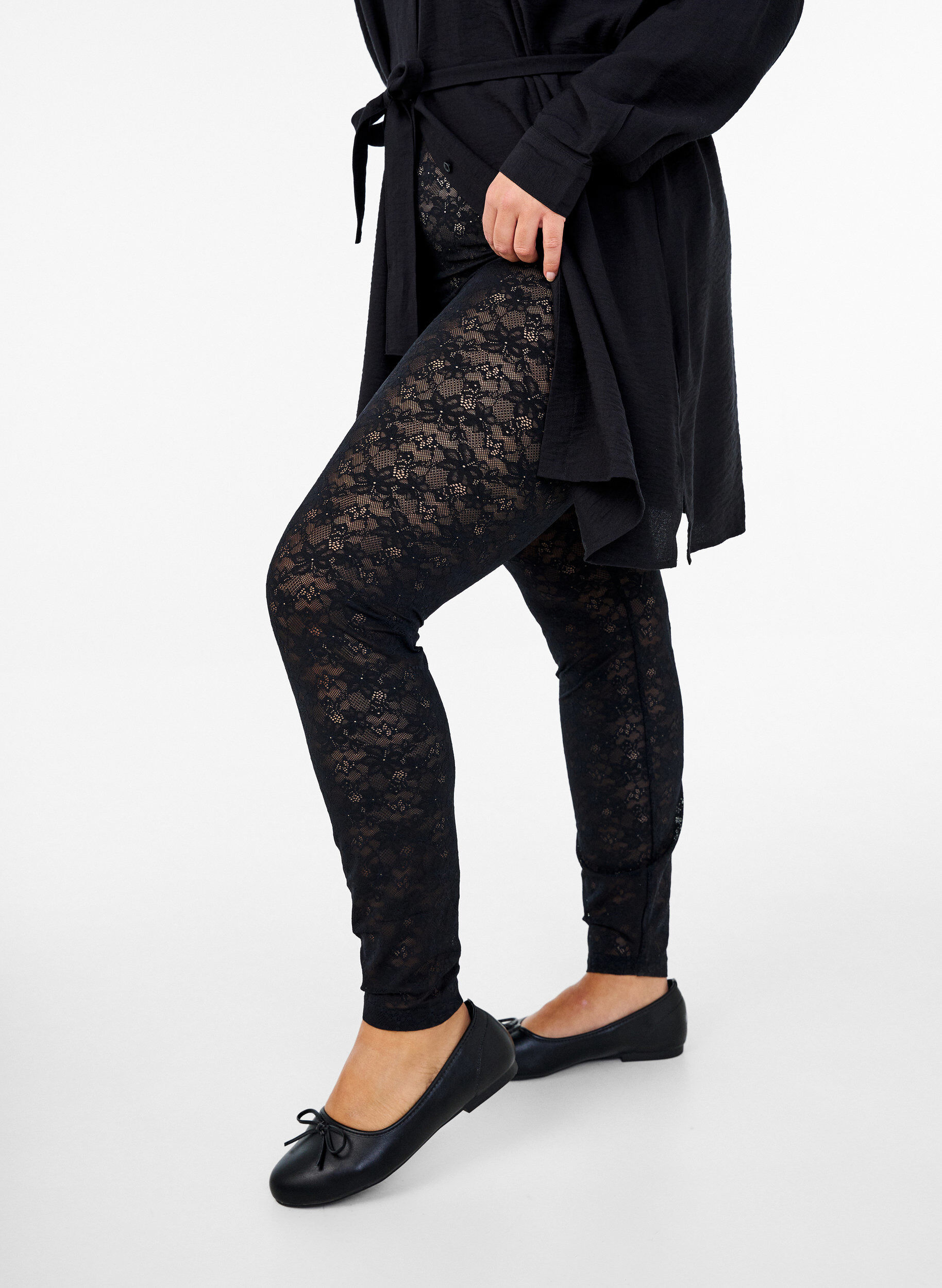 Blonde leggings