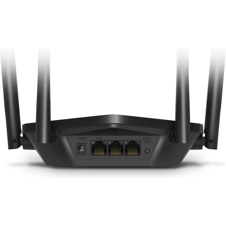 Mercusys MR60X routeur sans fil Gigabit Ethernet Bi-bande (2,4 GHz / 5 GHz) Noir