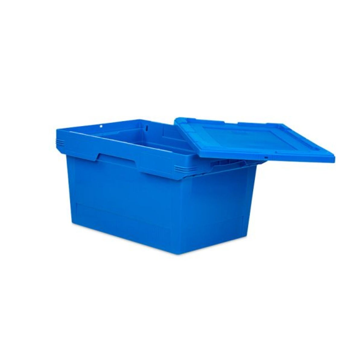 PROREGAL Deksel voor conische herbruikbare stapelbakken, blauw, bxl 40 x 60 cm, opbergdoos, eurobox, transportdoos