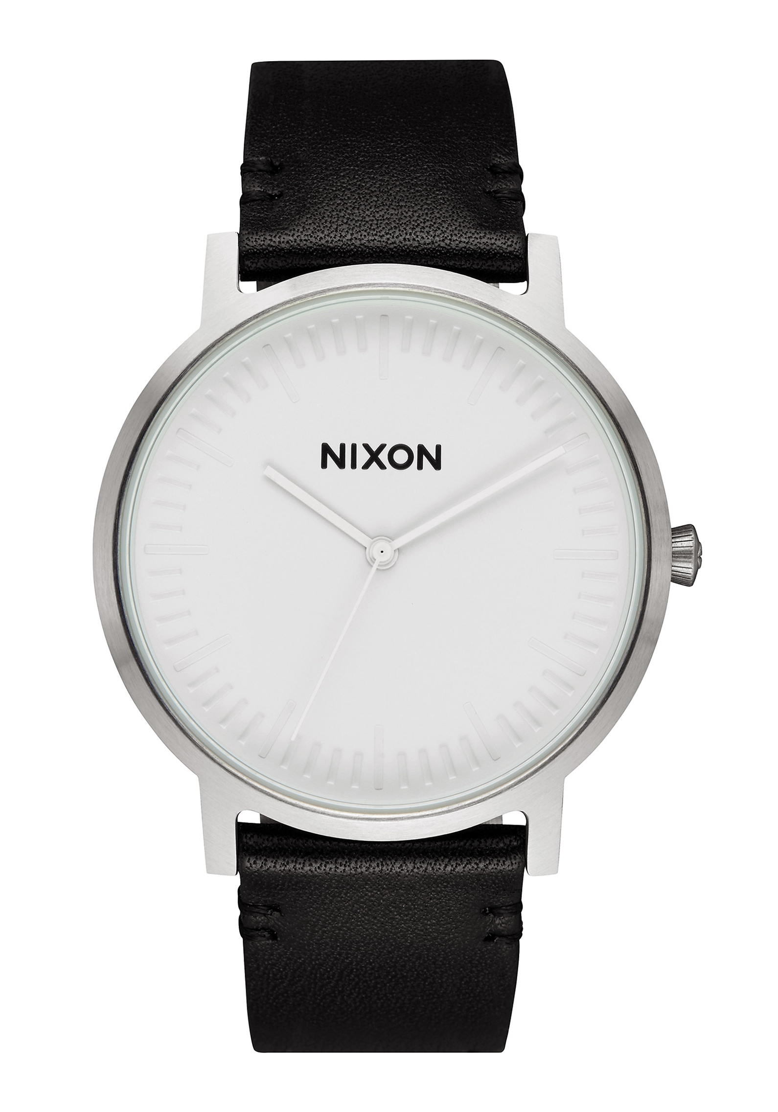 Nixon The Porter Leather White / Silver / Black A1058-2855