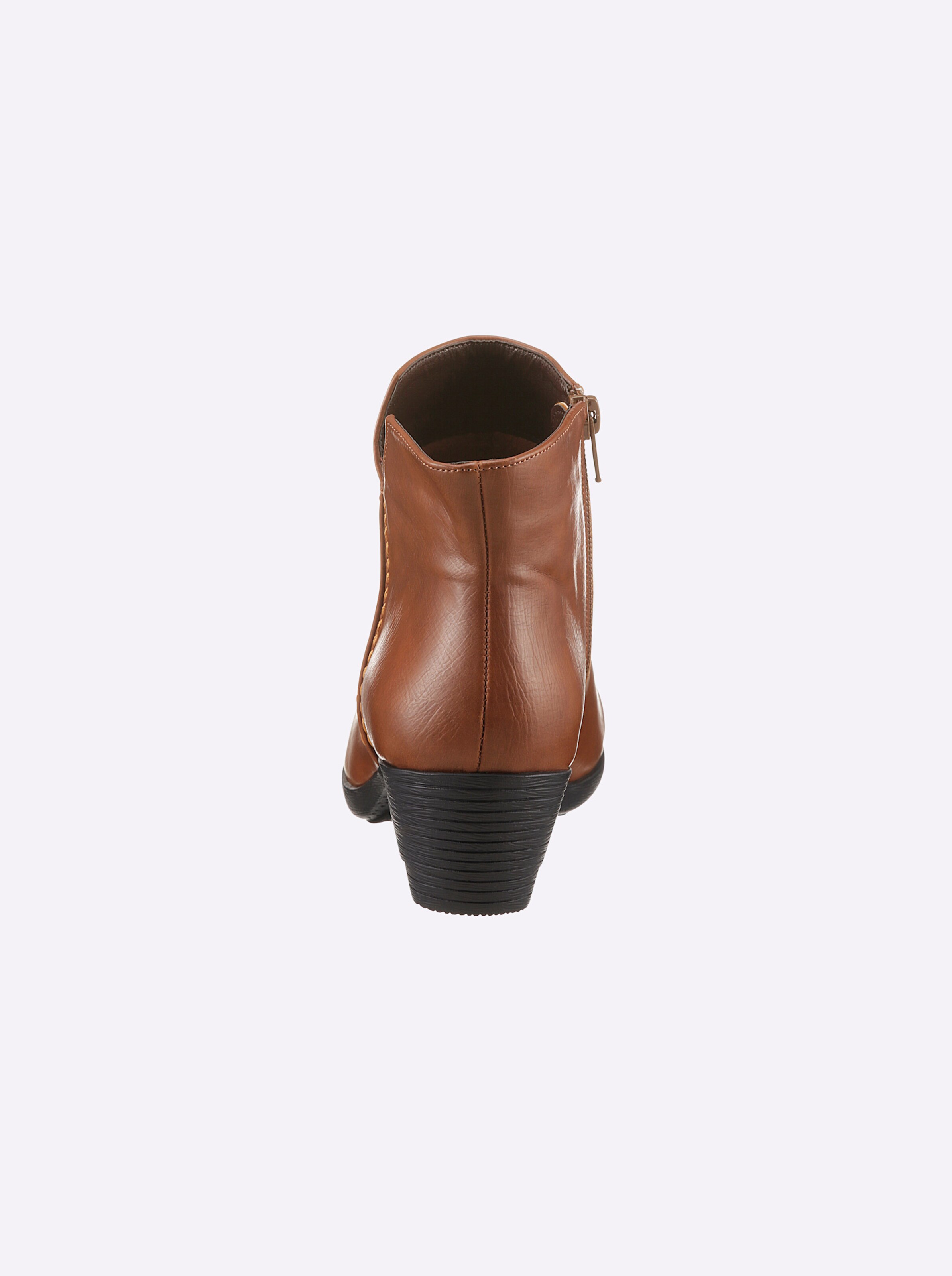 Andrea Conti Stiefelette in cognac
