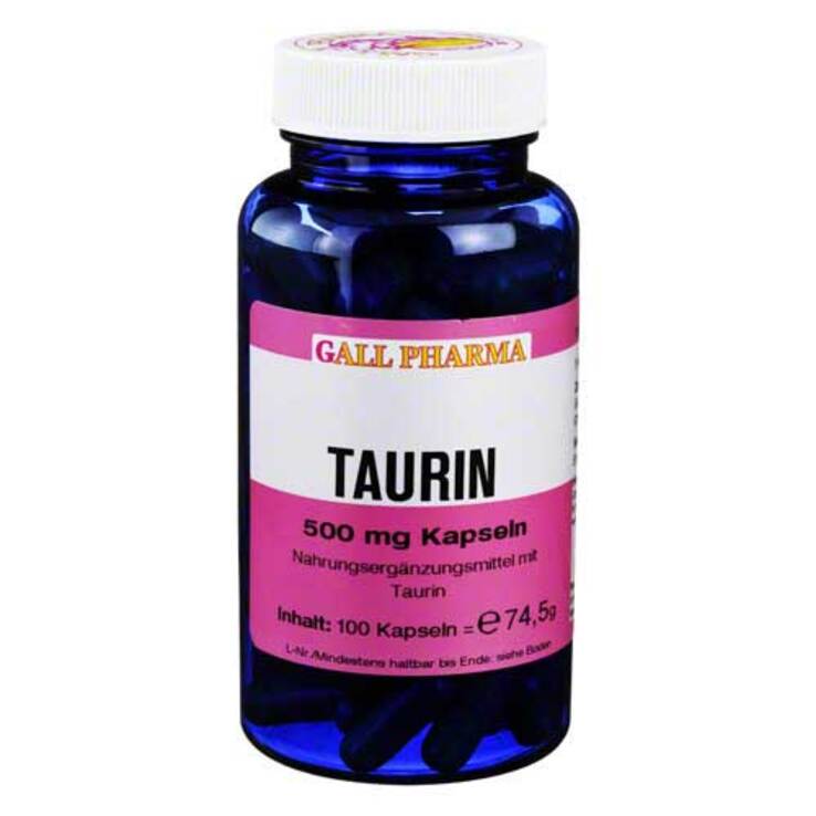 Taurin 500 mg GPH Kapseln, 100 St