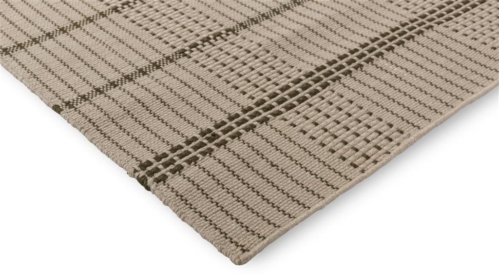 Vloerkleed Stitch Olive 497707 Zona  | Brink & Campman