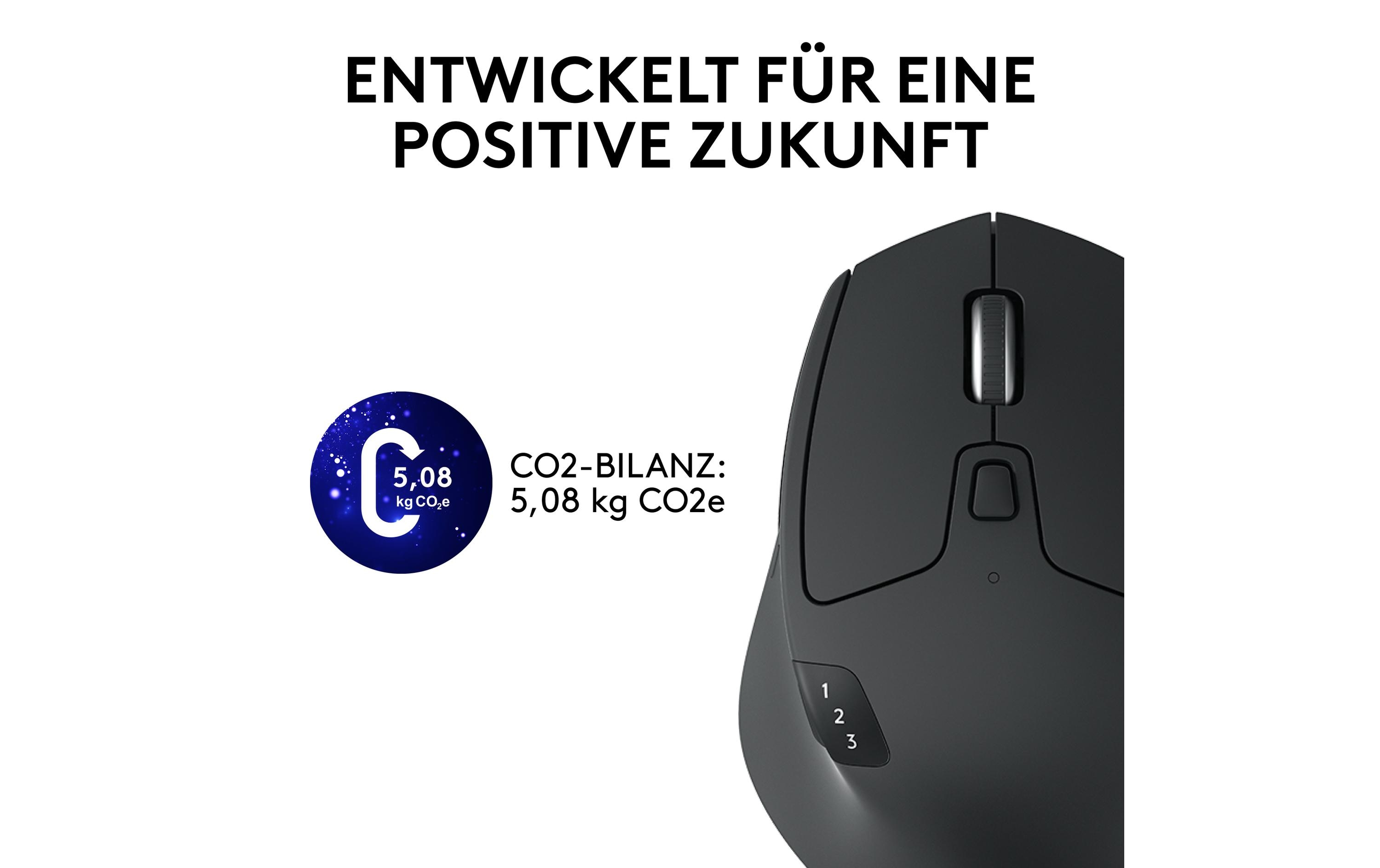 Maus M720 TriathlonAusdauernde Wireless-Maus mit «Easy-Switch»-Technologie
