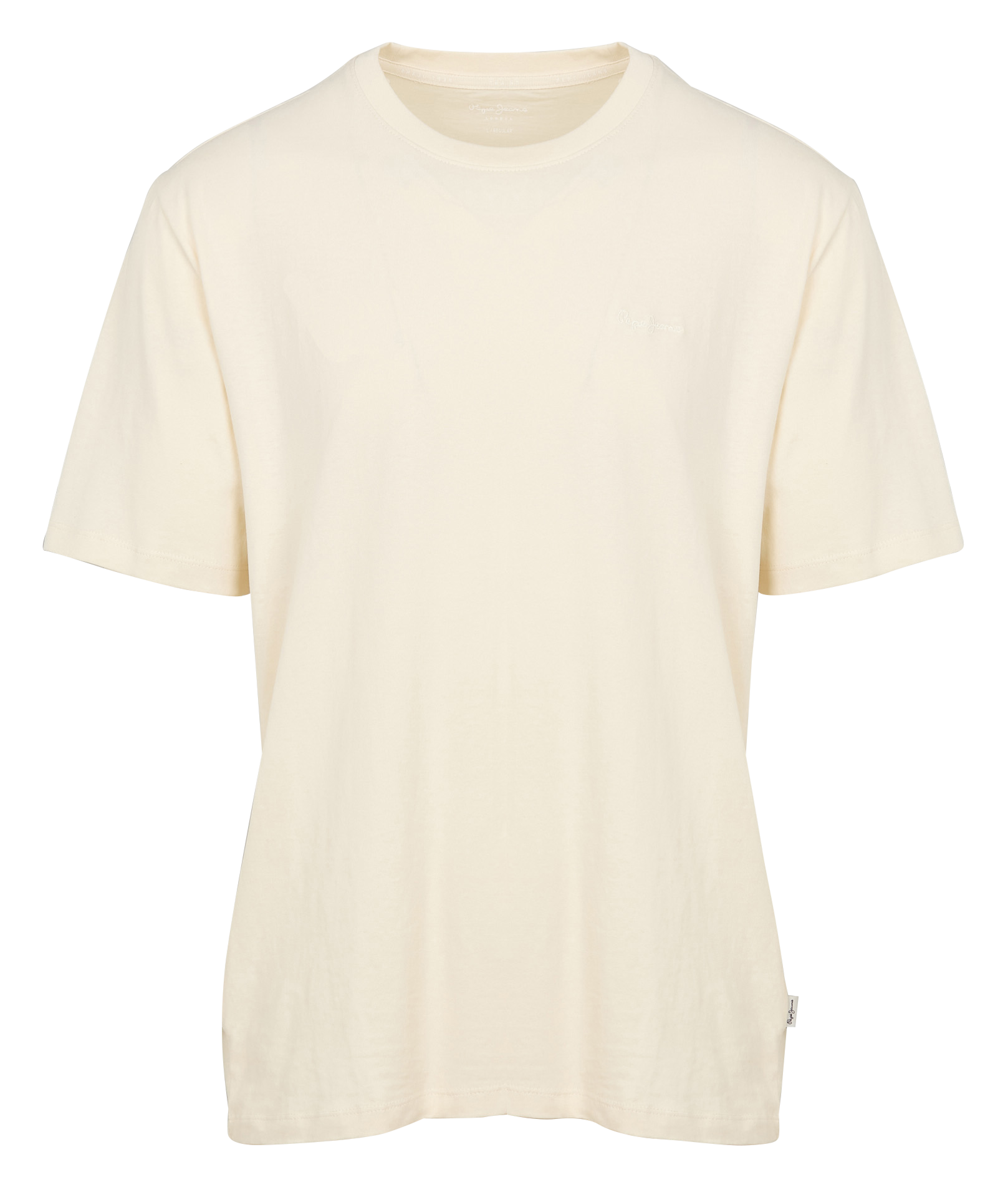 CONNOR - Tee-shirt col rond en coton | Blanc