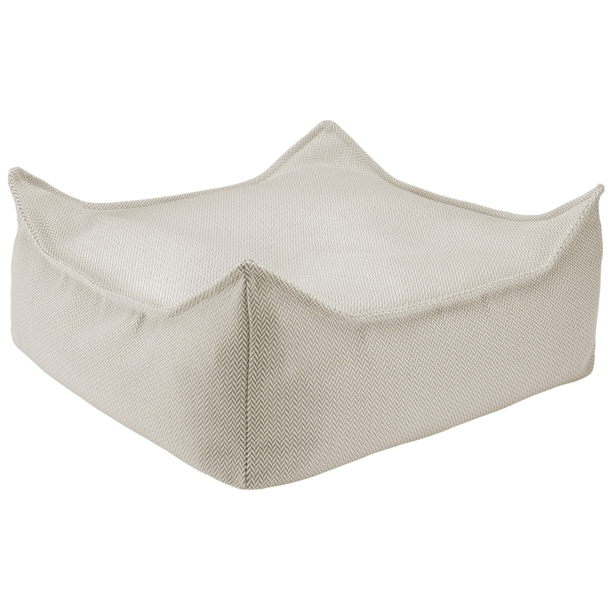 Wigiwama Sitzsack und Ottoman Set Outdoor Terra