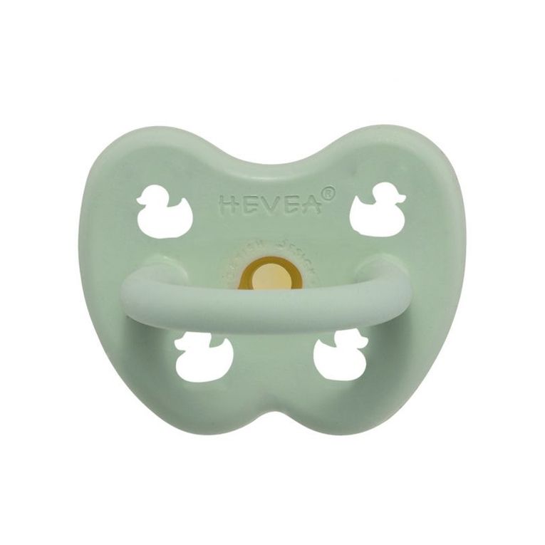 Tétine ronde vert menthe 0-3 mois Hevea
