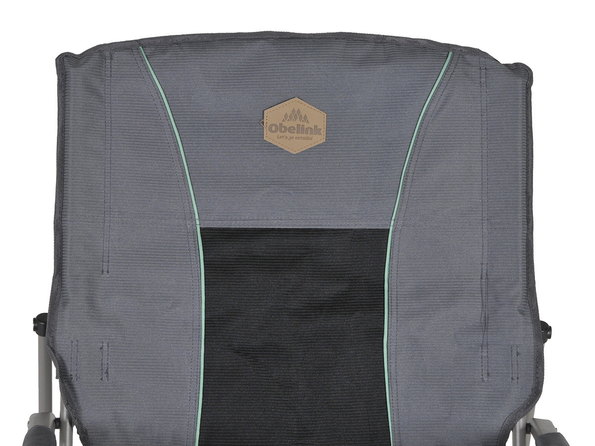 Obelink Cordoba verstelbare vouwstoel - Dark Grey