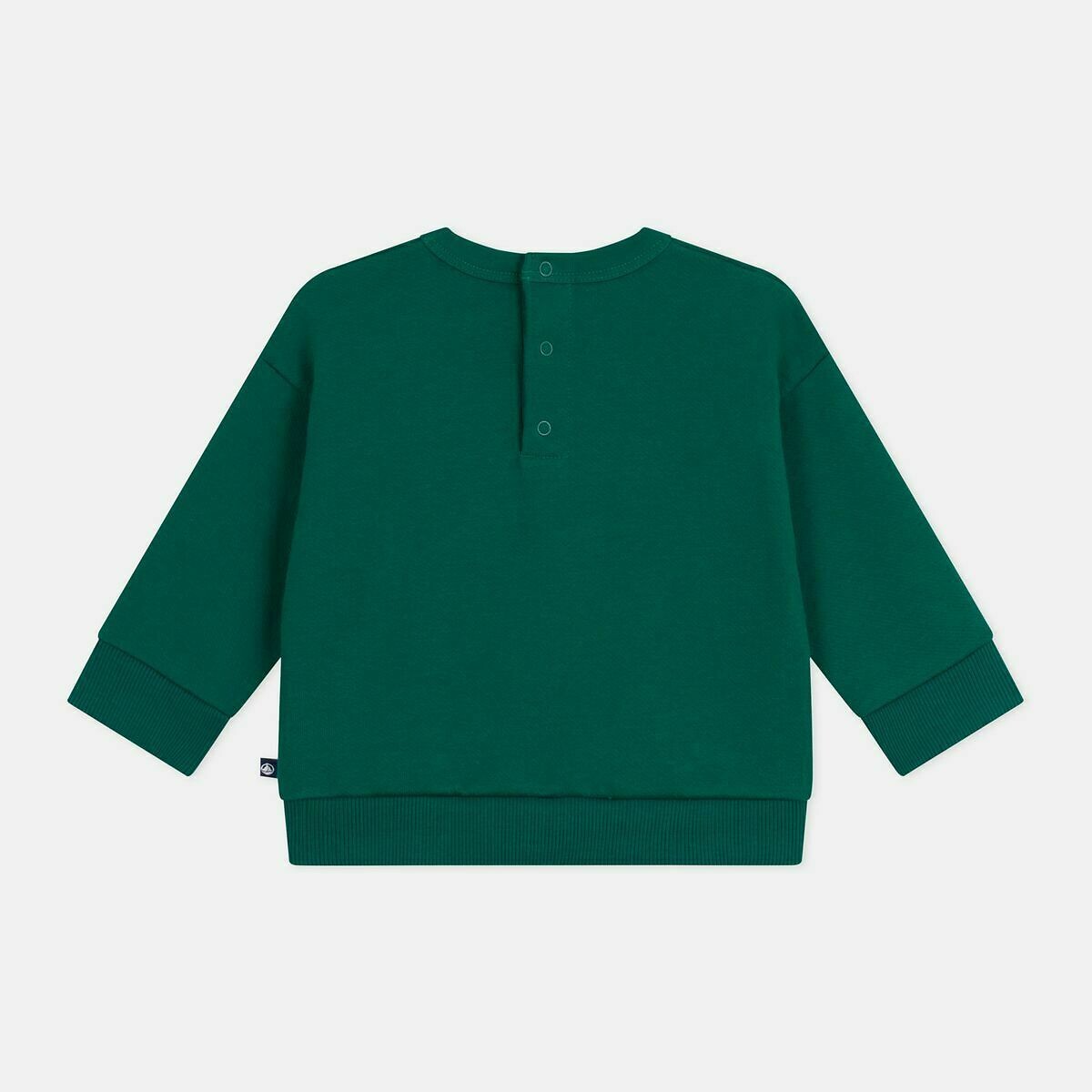 PETIT BATEAU<br>Moletom de gola redonda em fleece