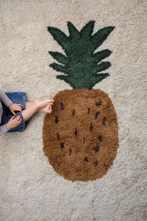 Ferm Living Fruiticana Tufted vloerkleed 180x120 Pineapple