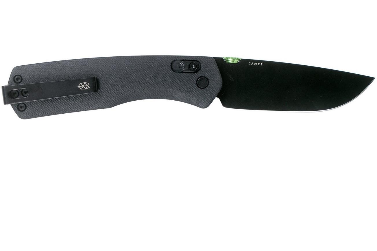 The James Brand The Carter XL, Black G10, Black zakmes JAKN116113-00