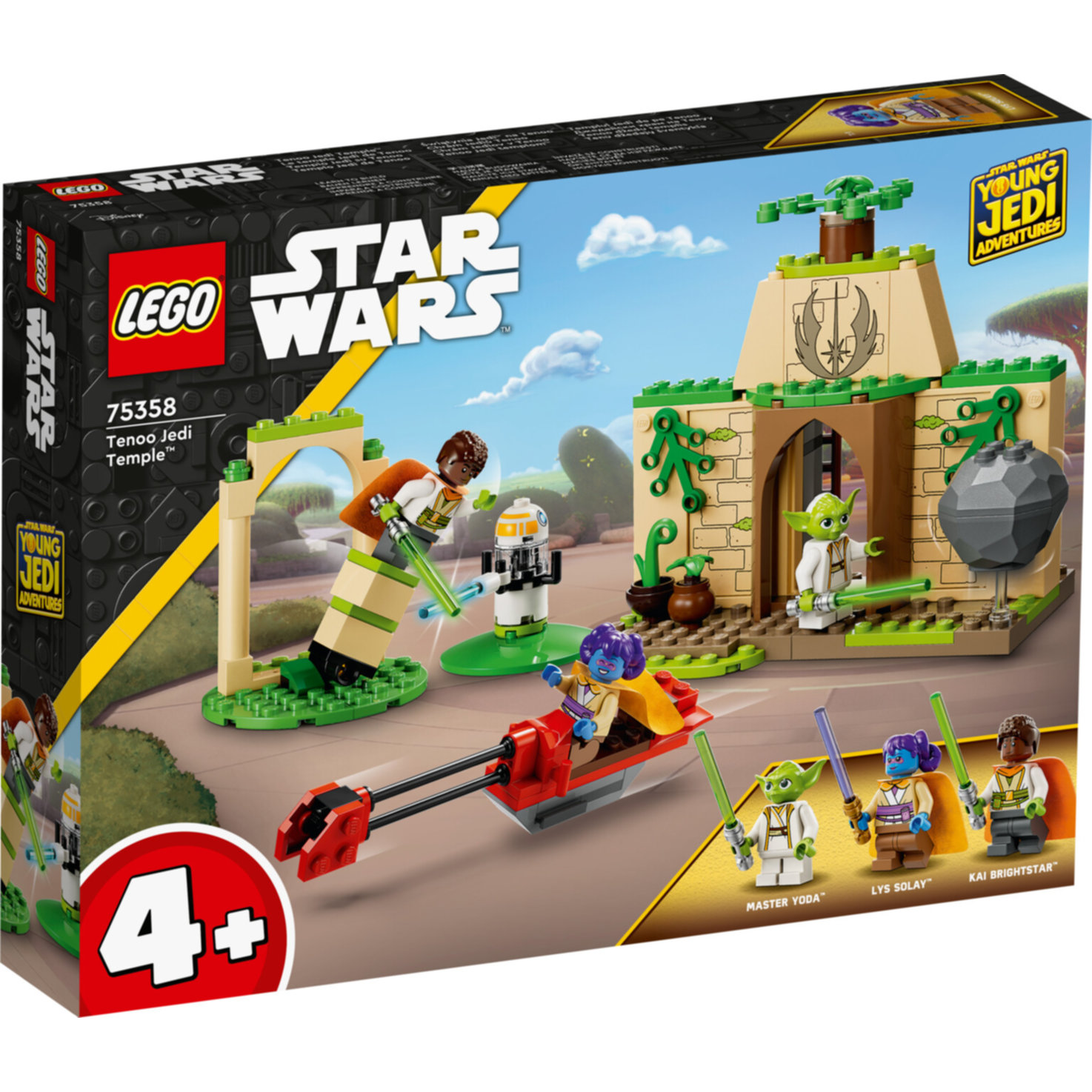 LEGO Star Wars 75358 Tenoo Jedi Temple 4+ Jahre
