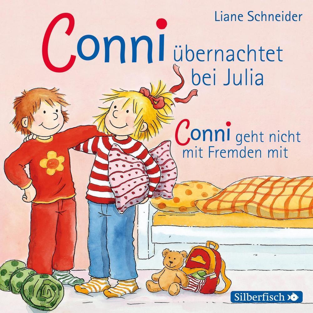Conni übernachtet bei Julia / Conni geht nicht mit Fremden mit (Meine Freundin Conni - ab 3),1 Audio-CD
