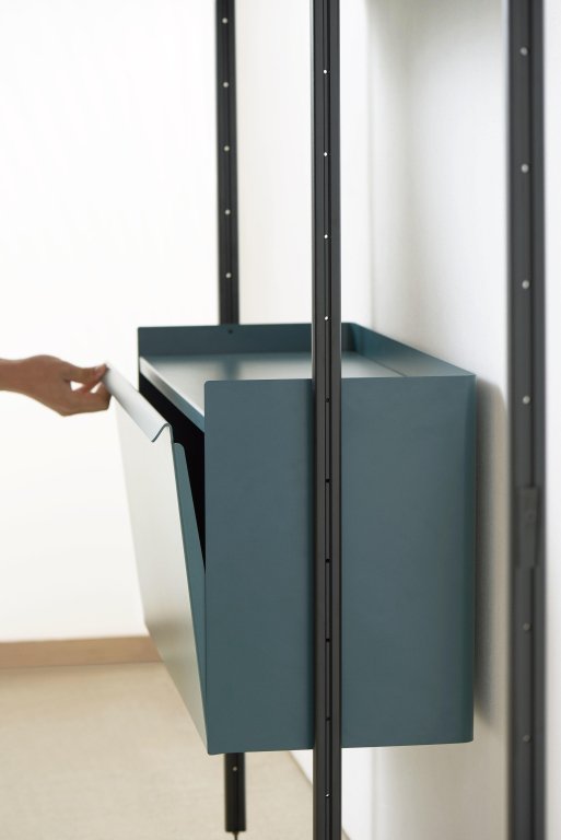 Hay Pier System 1001 wandkast Blue Black