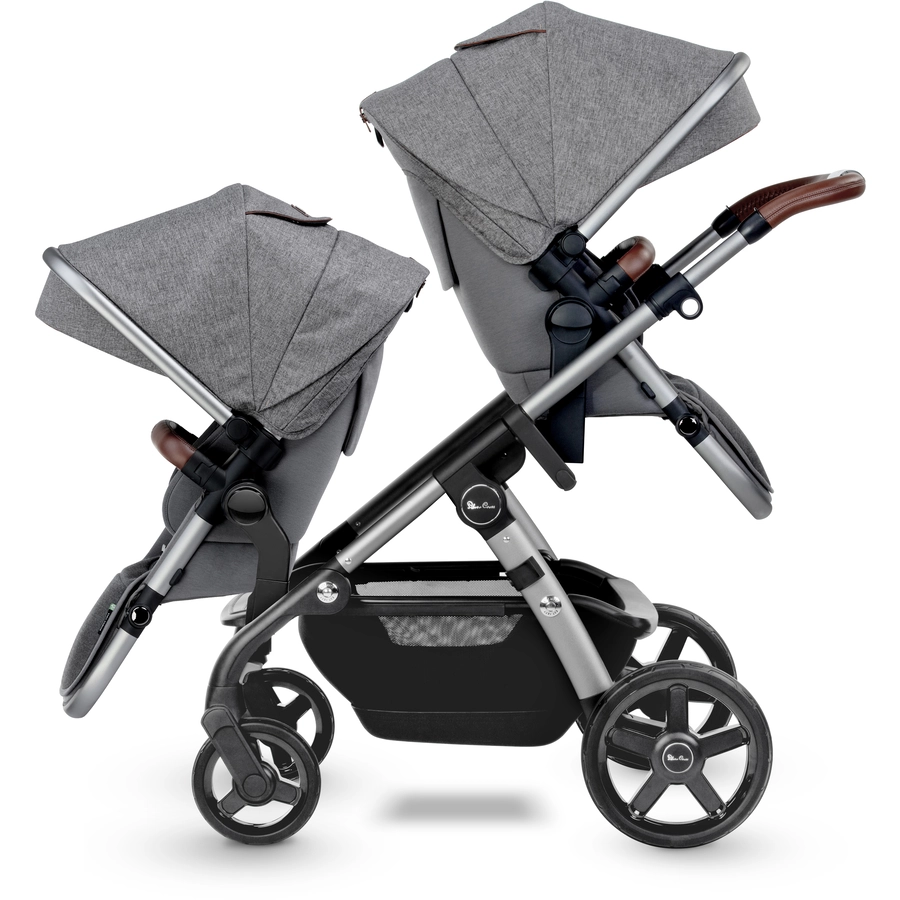 Silver Cross Kombikinderwagen Wave Zinc Grau