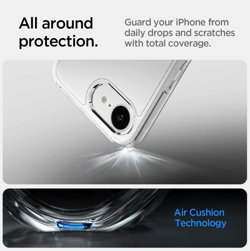 iPhone 16e Ultra Hybrid Case Hülle (ACS09160) - Transparent