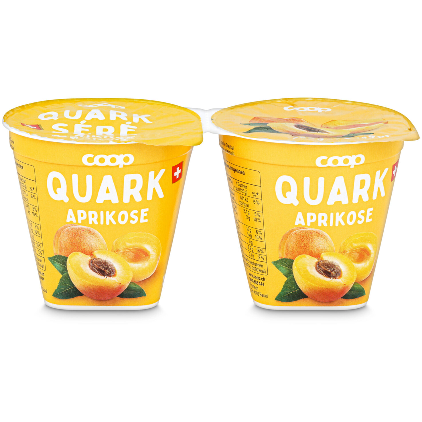 Früchtequark Aprikose 2x125g