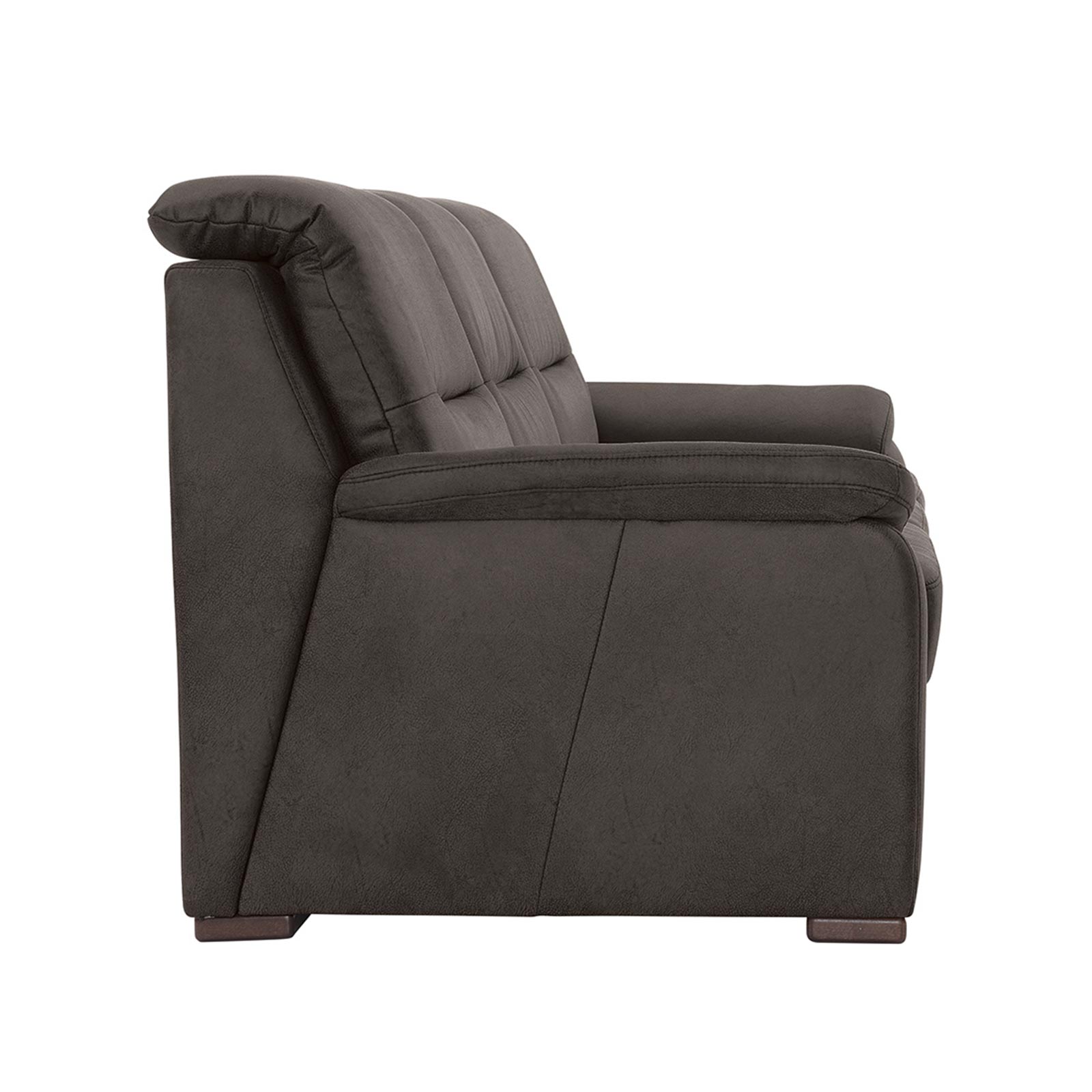 polsterpower 3-Sitzer-Sofa - Saddle anthrazit - Basismodell