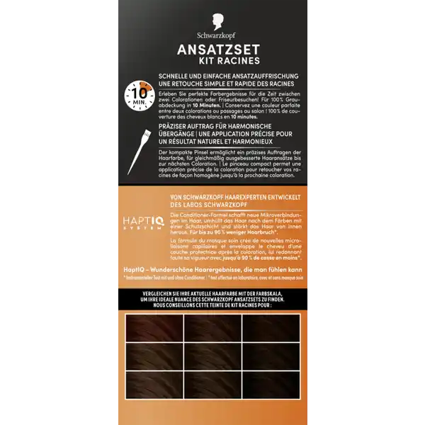 Ansatzset A4 Dunkelbraun