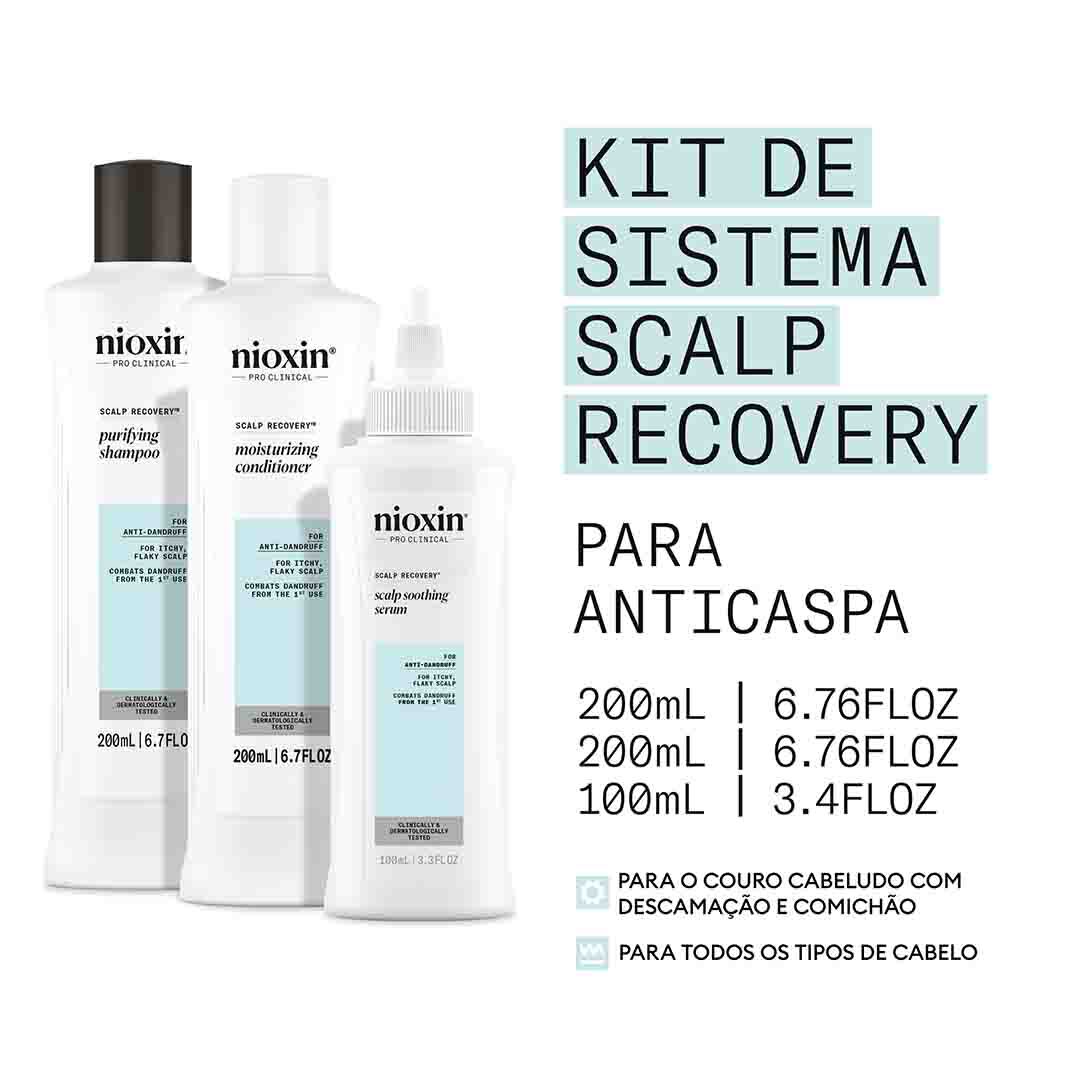 Nioxin Scalp Recovery Kit Anticaspa - 1un