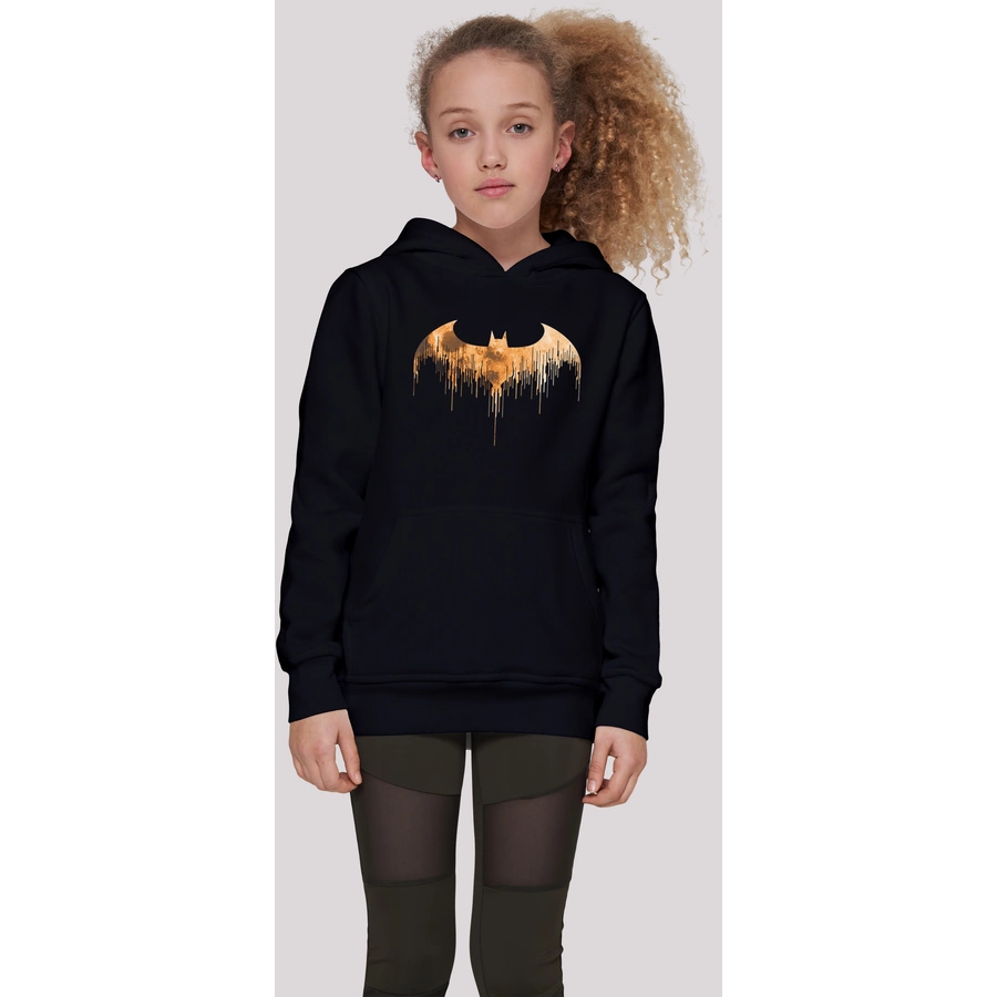 F4NT4STIC Hoodie DC Comics Batman Arkham Knight Halloween Moon Logo schwarz