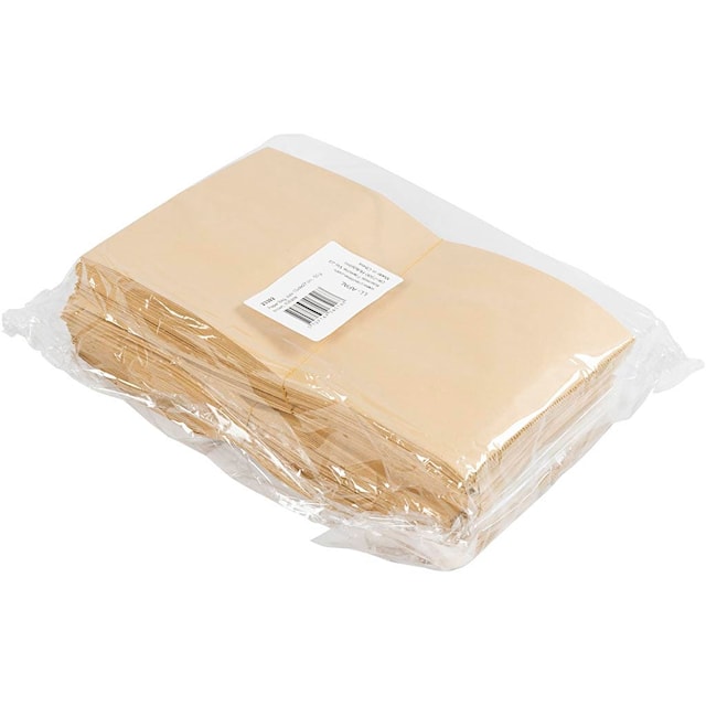 Papirpose, H: 27 cm, str. 9x15 cm, 50 g, brun, 100 stk./ 1 pk.