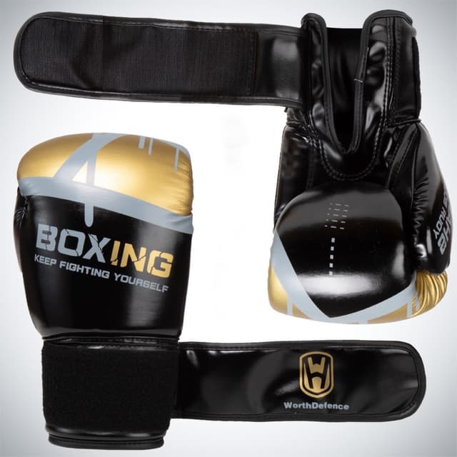 WOSWEIR 1 par 12 oz boksehandsker Kickboxing træning for voksne
