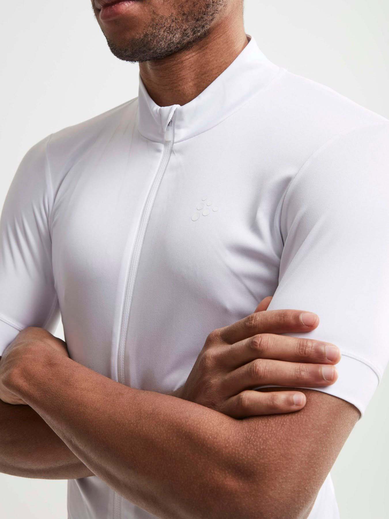 Core Essence Jersey Tight Fit Herre White