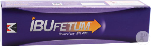 Ibufetum 5% Ibuprofène Gel Tube 60g