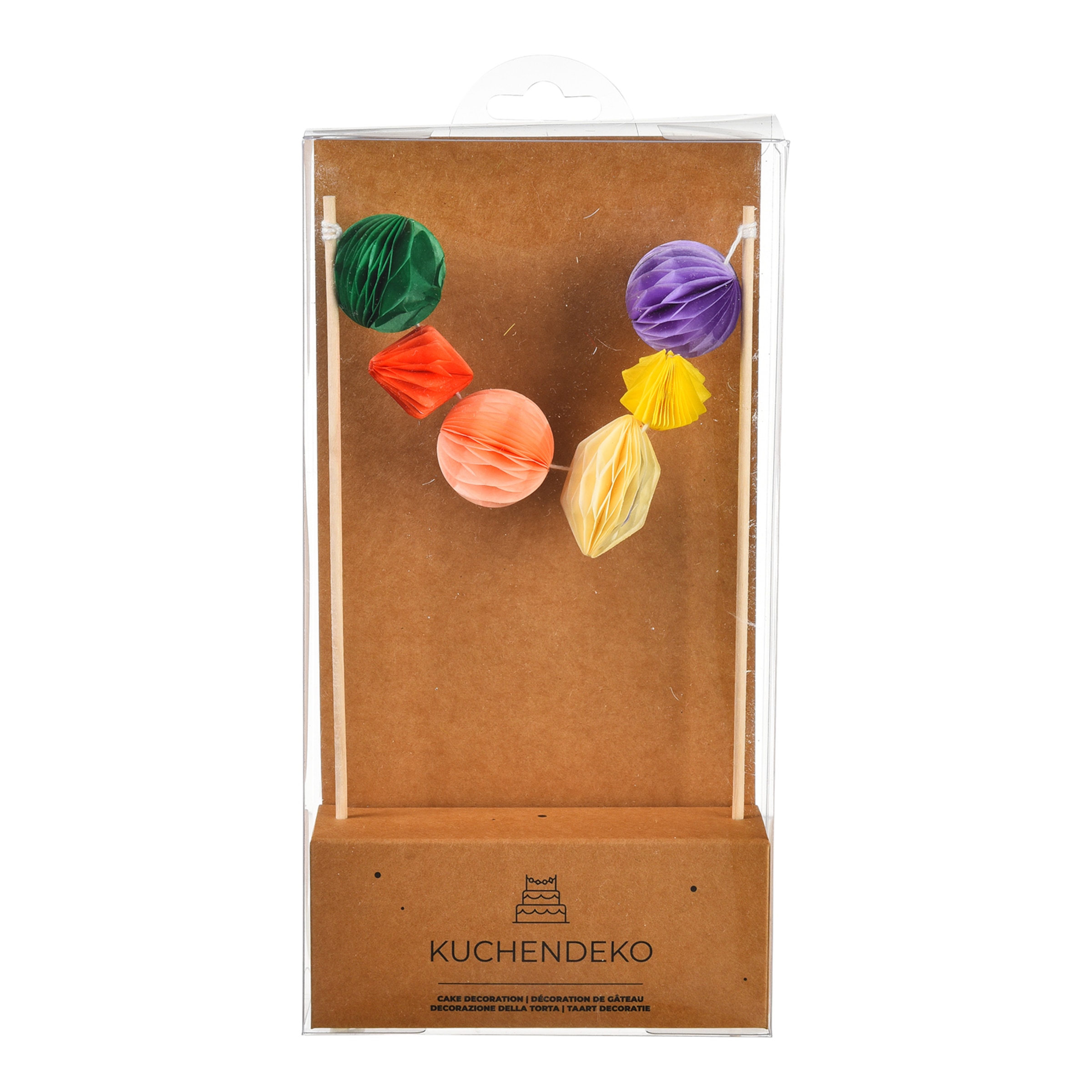 bunt, L 25,5 x B 12 x H 3,5 cm