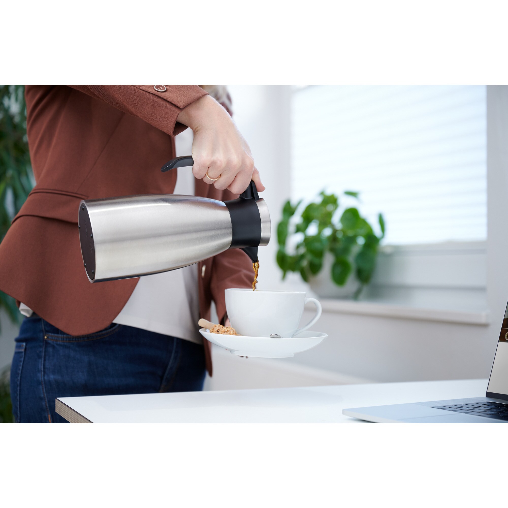 Emsa Isolierkanne Isolierkanne SOFT GRIP, 1 Liter
