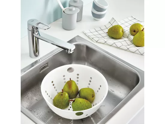 Robinet de cuisine GROHE Start Loop bec long chromé