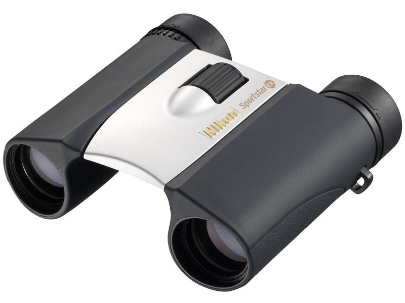Nikon Fernglas Sportstar EX 8x25 DCF, silber Kompaktes und elegantes Fernglas, silber