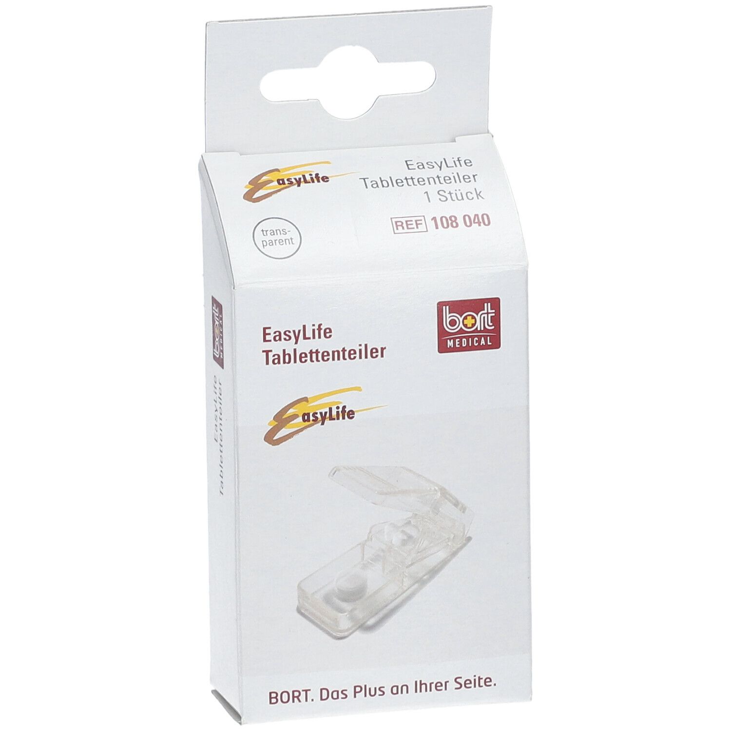 BORT EasyLife® Tablettenteiler transparent