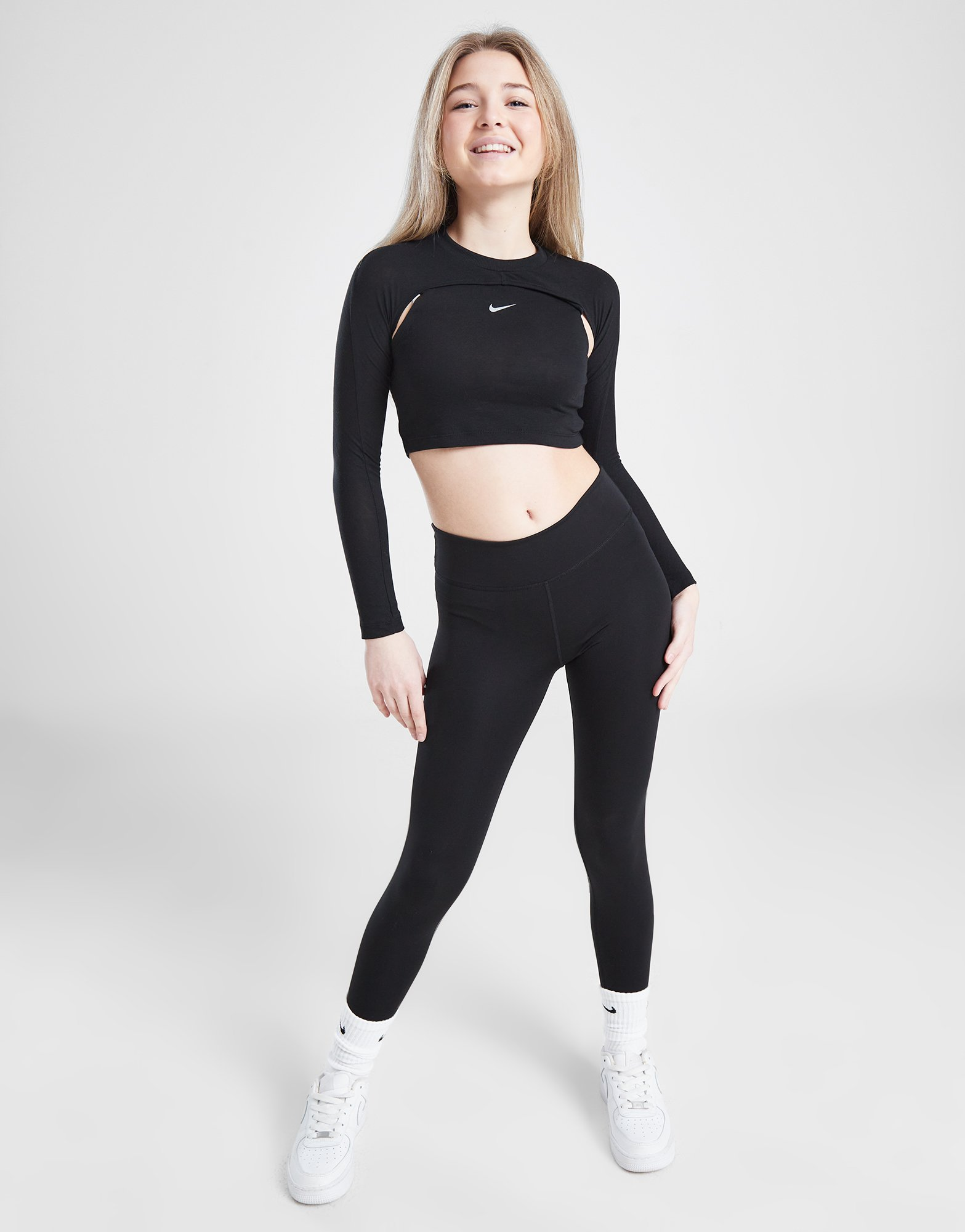 Nike T-shirt Manches Longues Cutout Junior