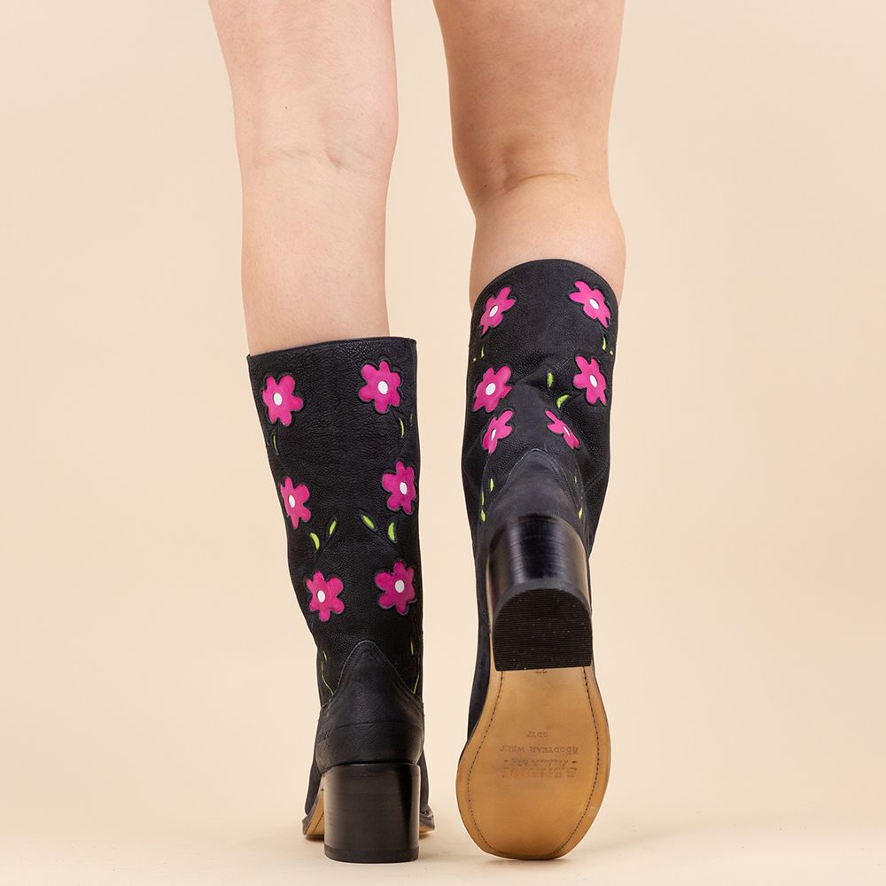 Sendra retro boots 4755 Negro