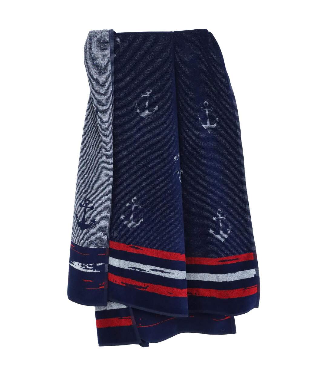 Drap de plage 100x180 cm NALA bleu