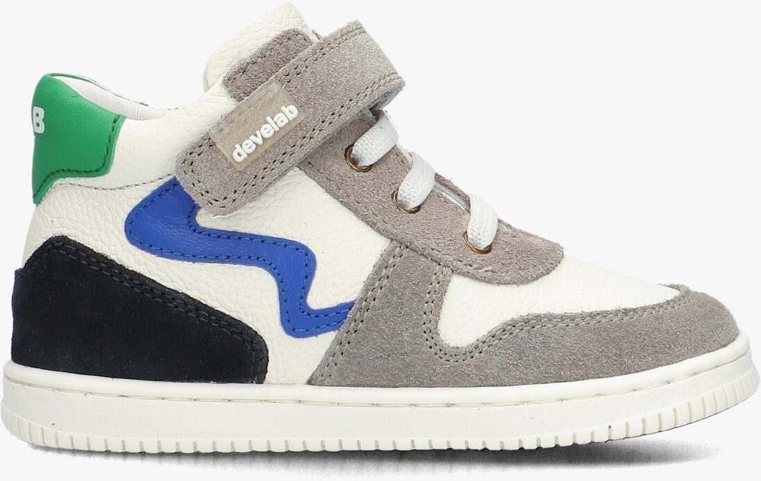 DEVELAB blauwe develab hoge sneaker 44311
