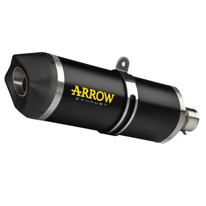 Silencieux Arrow alu Dark race-tech embout carbone