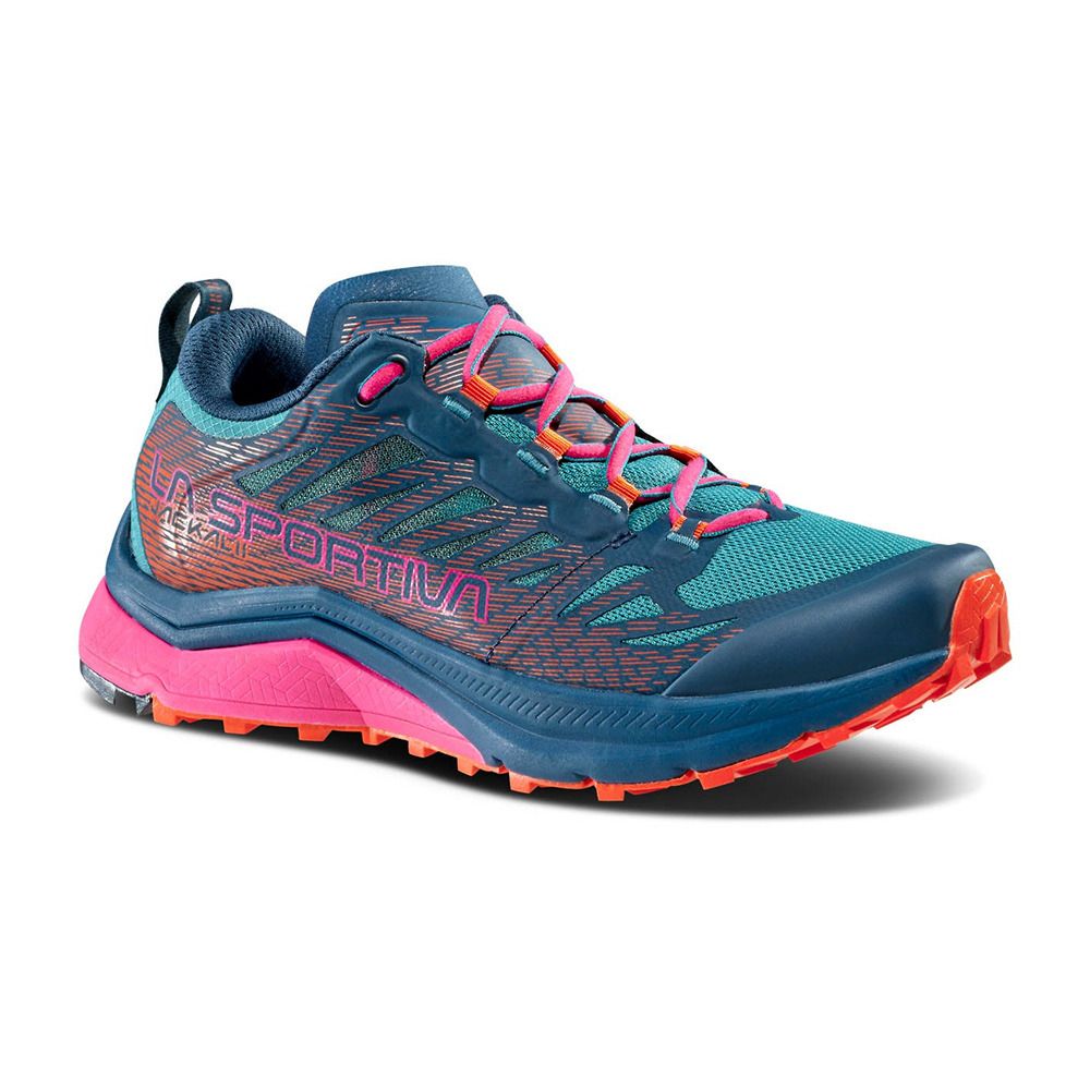 La Sportiva JACKAL II - Chaussures trail Femme storm blue/lagoon