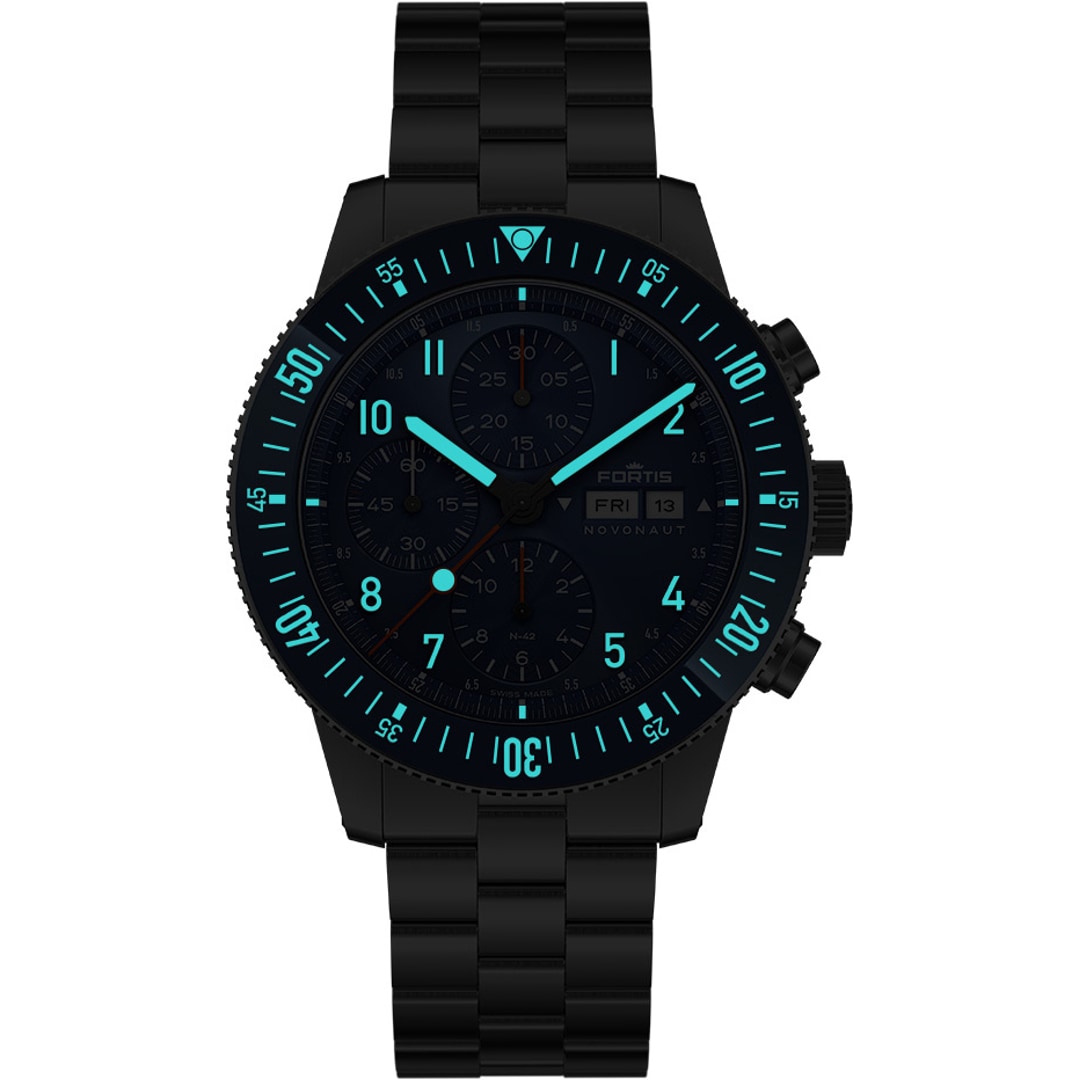 Fortis Novonaut N-42 Cobalt Blue