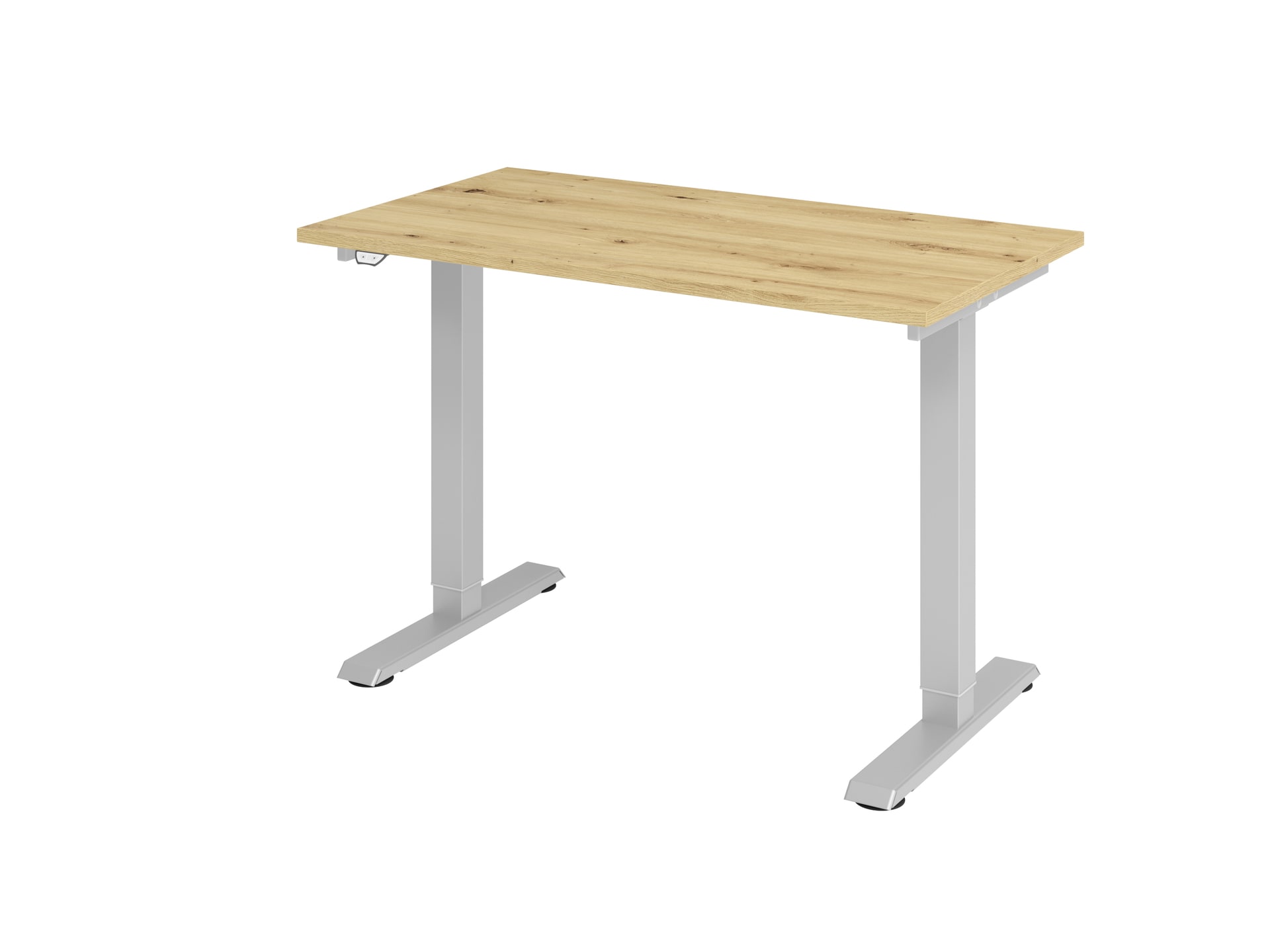 Stehtisch 120 x 67,2 cm Asteiche/ Silber