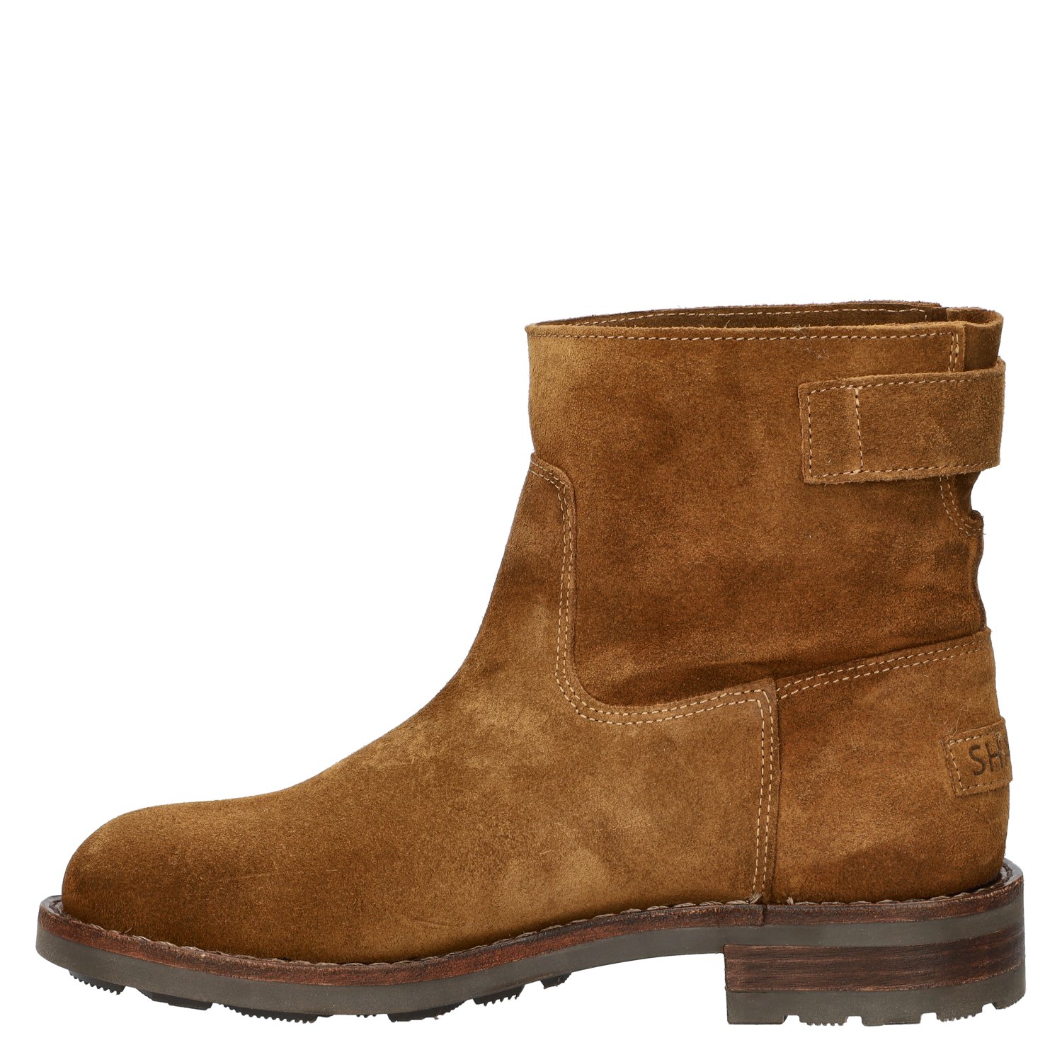 Shabbies Amsterdam Alyd Suede dames boot Shabbies Amsterdam Cognac