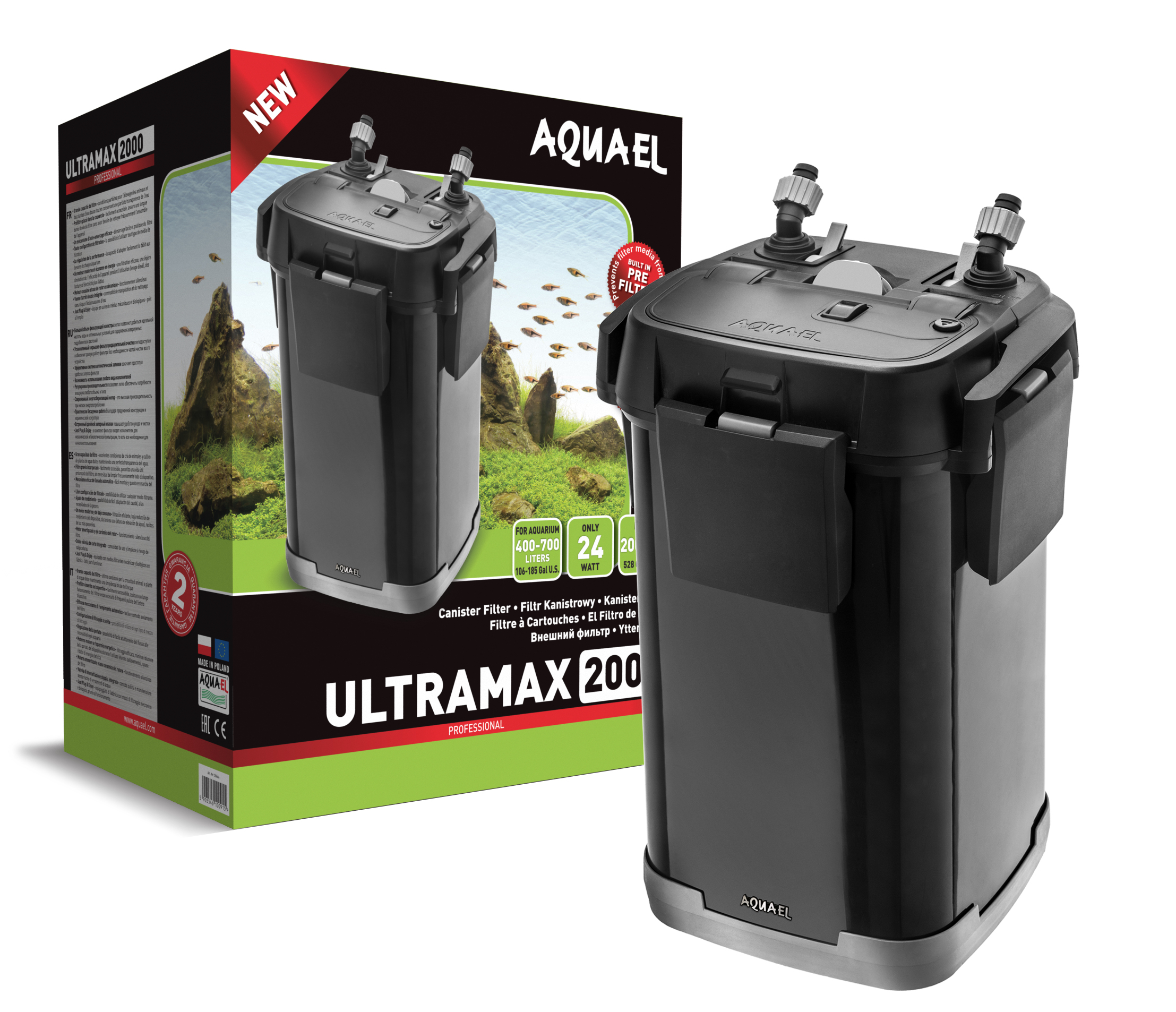 Filtro externo Aquael Ultramax (2000)