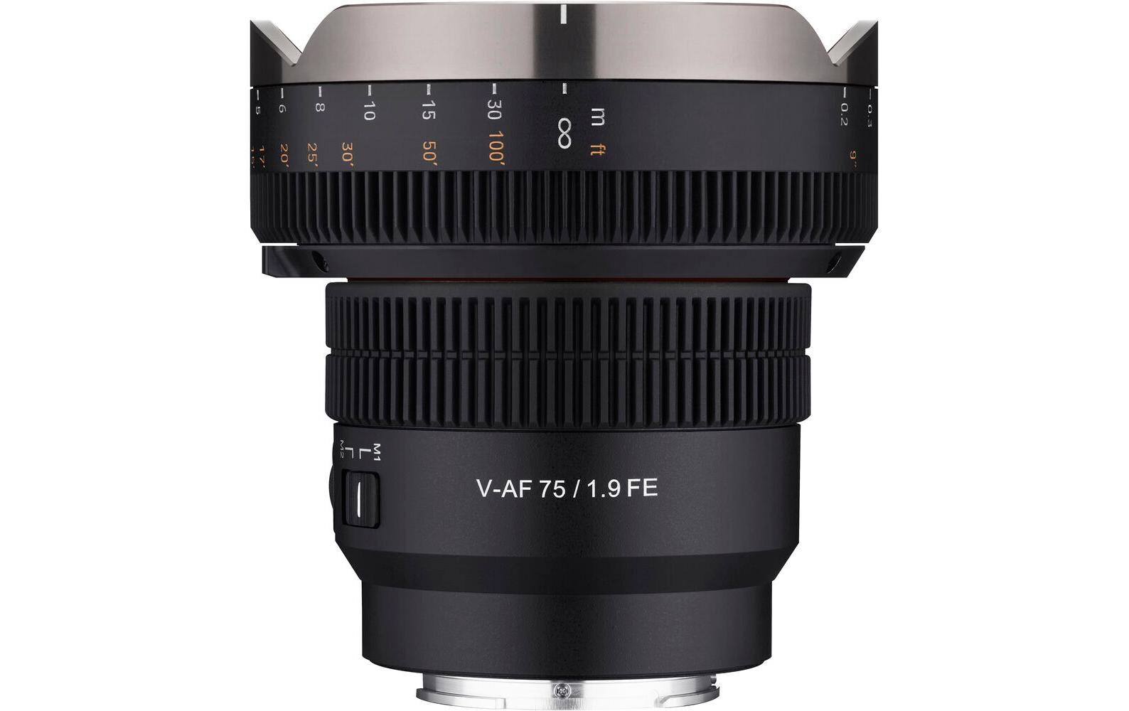 MF Adapter für V-AF Serie<br>Der Manual Focus Adapter ermöglicht die manuelle Fokussierung von Cine V-AF Objektiven