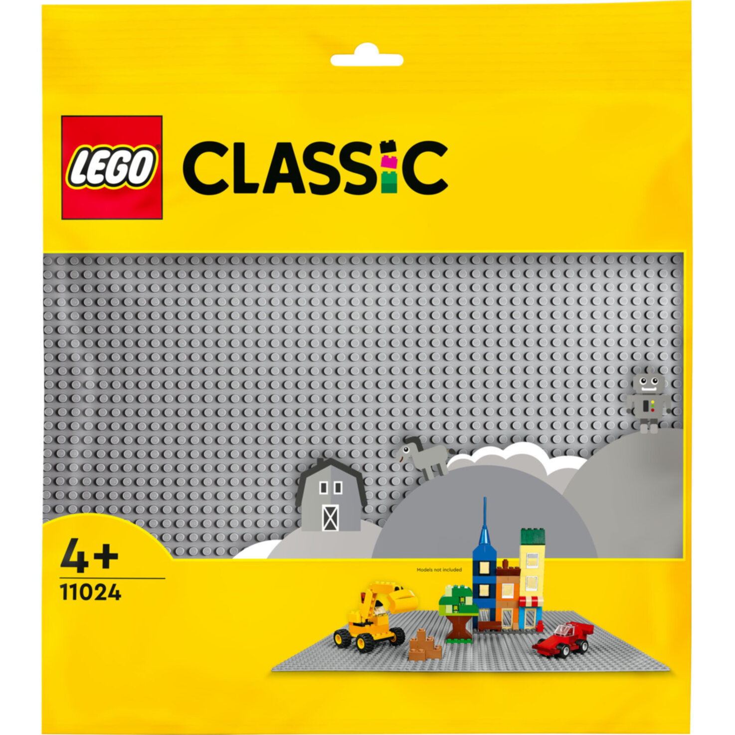 LEGO® Classic 11024 Graue Bauplatte 4+ Jahre