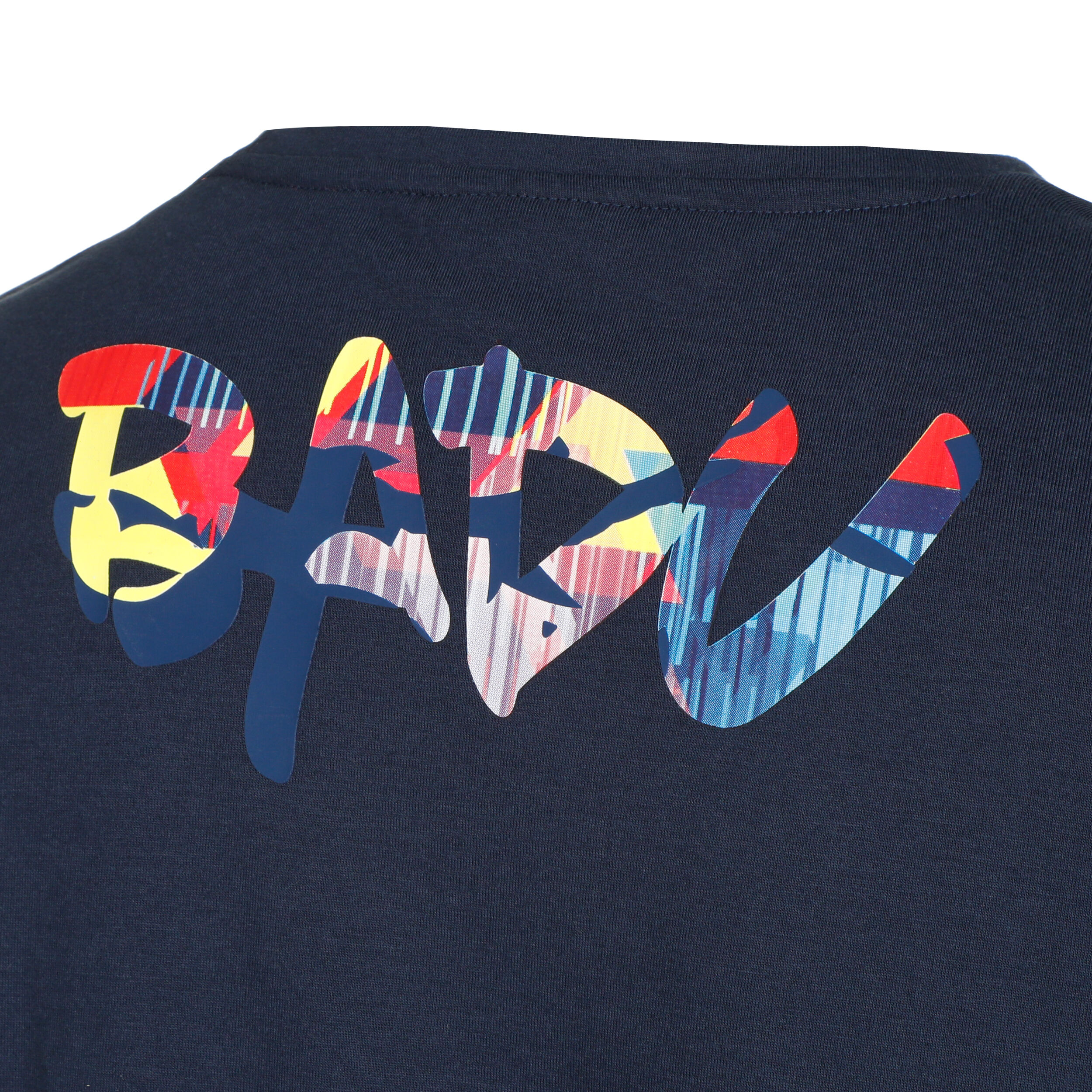 BIDI BADU Wild Arts Chill T-shirt Hommes - Bleu Foncé , Multicouleur