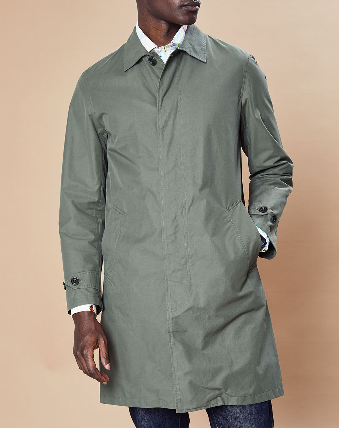Hartford Manteau imperméable Jorrow kaki