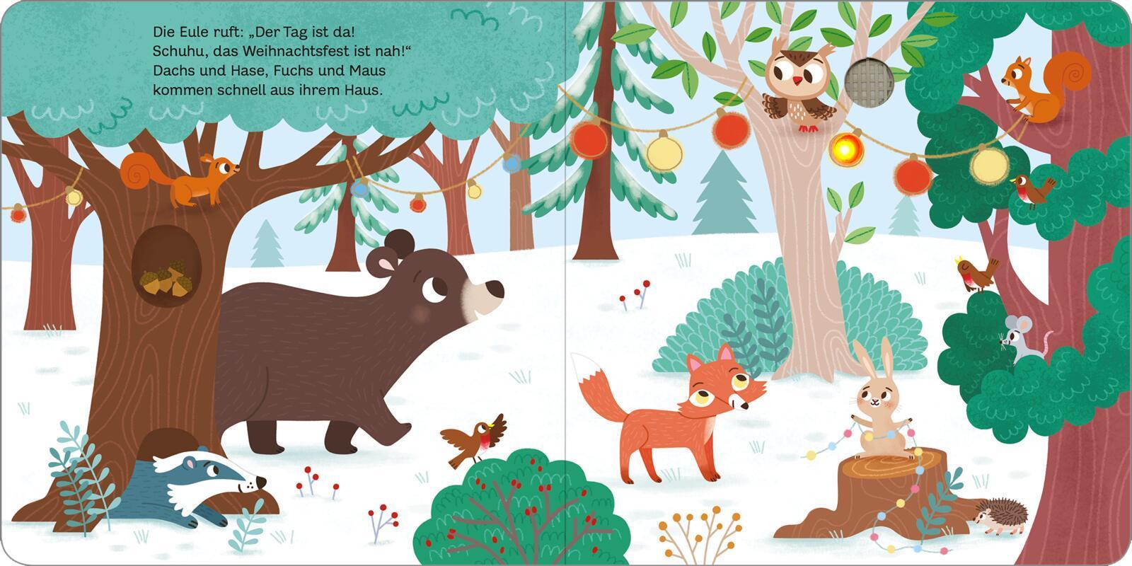 Mein blinkendes Soundbuch - Weihnachten im Wald